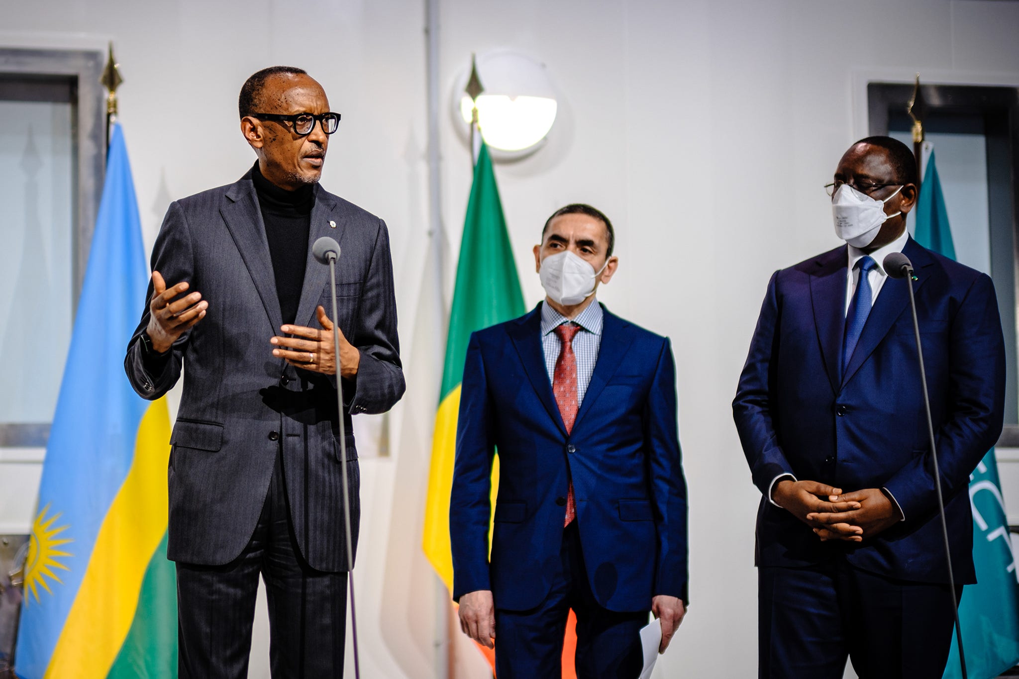 H.E. President Paul Kagame of Rwanda speaking 2