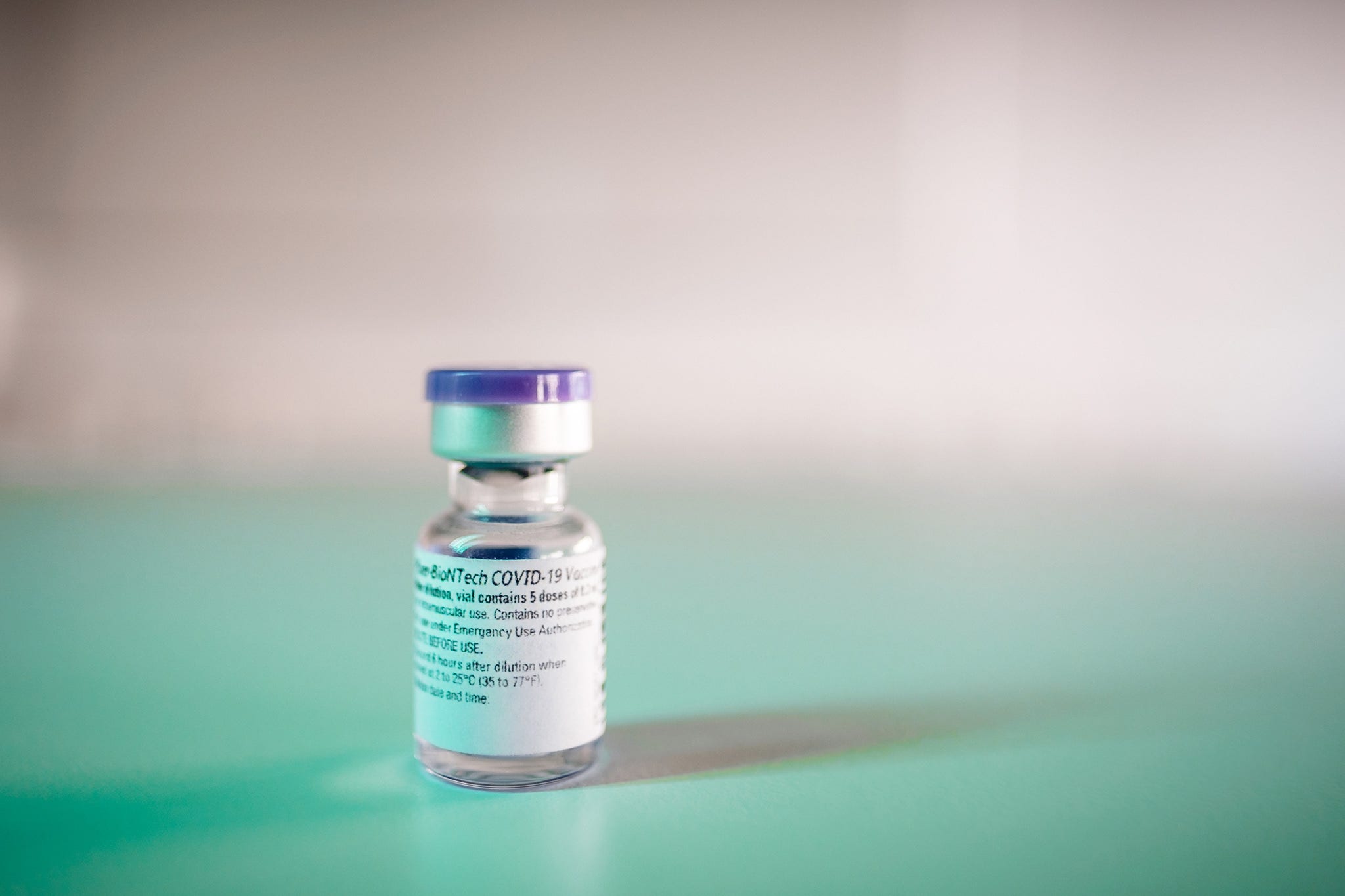 Ampulle mit Impfstoff