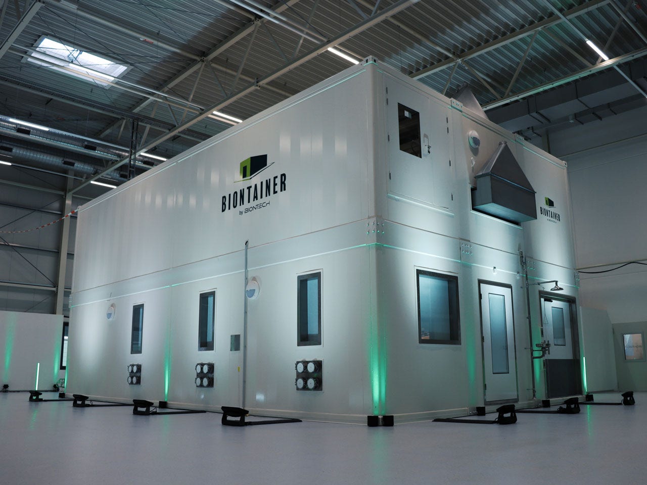 BioNtech production plant Marburg, Germany